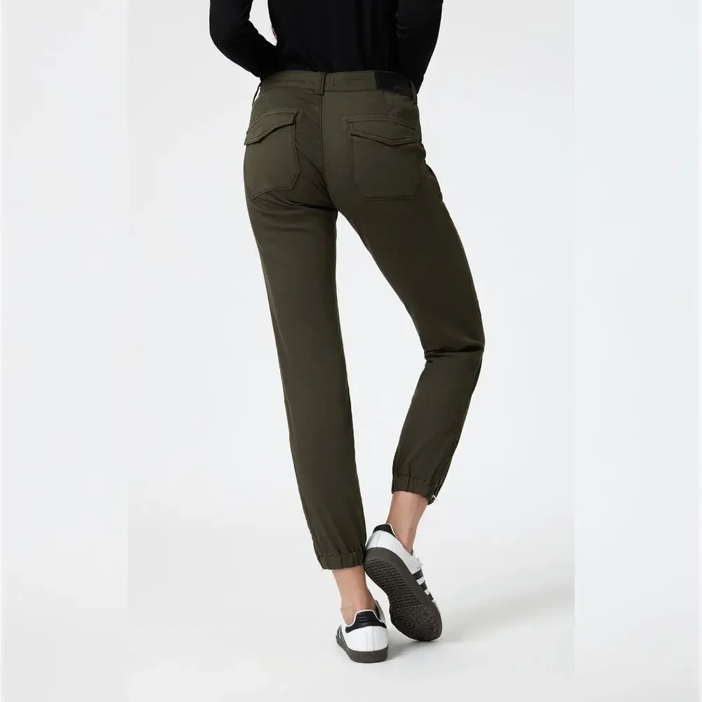 New Mavi Olive‎ Green Luce Twill Ivy Slim Cargo Pants Size 27